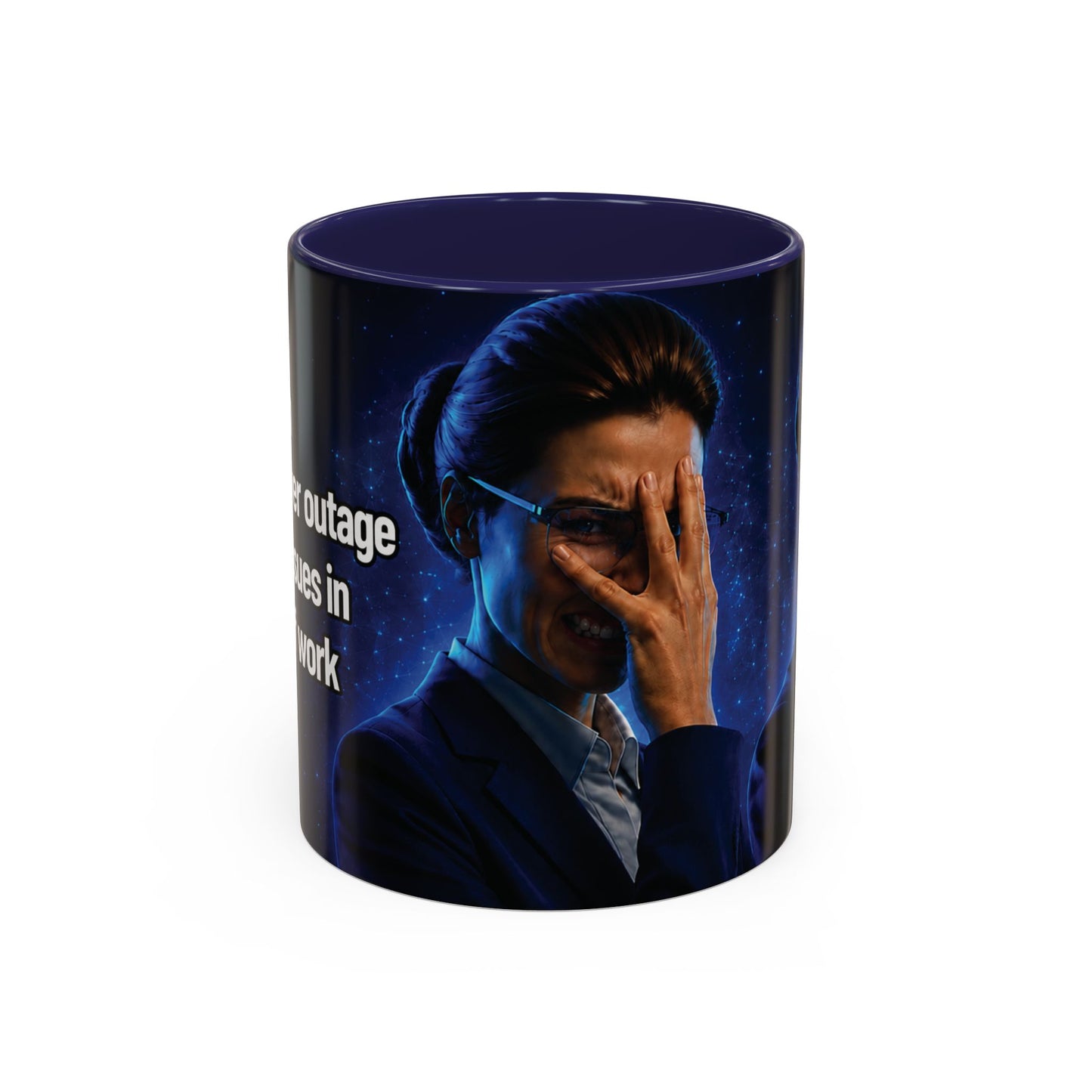 Janet Meme Mug – “Power Outage or Internet Issues” (USA FULFILLMENT)
