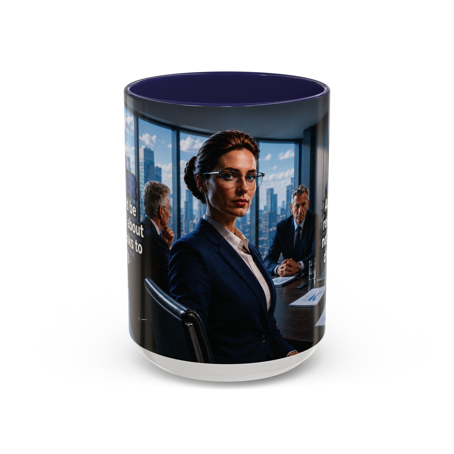 Janet Meme Mug – “Authority Is a Responsibility, Not a Protected Characteristic” (USA FULFILLMENT)