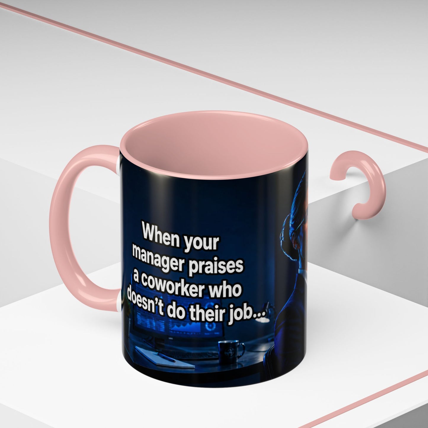 Janet Meme Mug – “Doing 3 Jobs and Getting Zero Recognition” (USA FULFILLMENT)