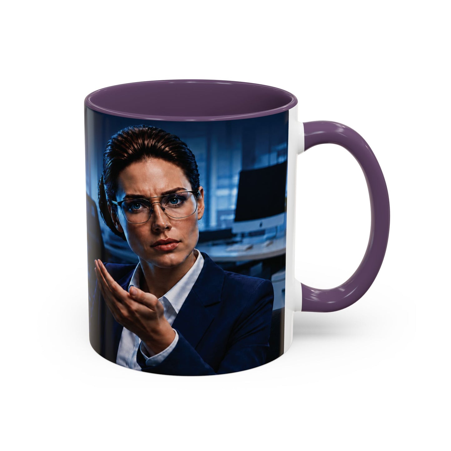 Janet Meme Mug – “Competence Often Feels Confrontational in a Poorly Managed Environment" (USA FULFILLMENT)