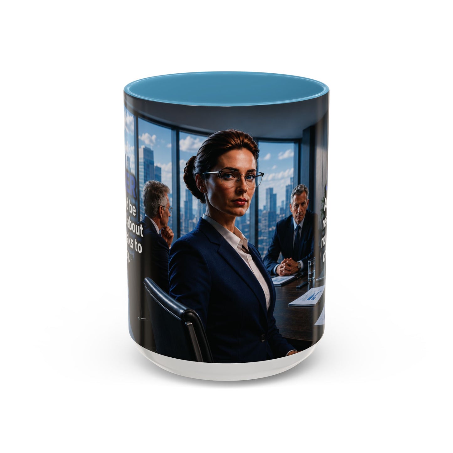 Janet Meme Mug – “Authority Is a Responsibility, Not a Protected Characteristic” (USA FULFILLMENT)