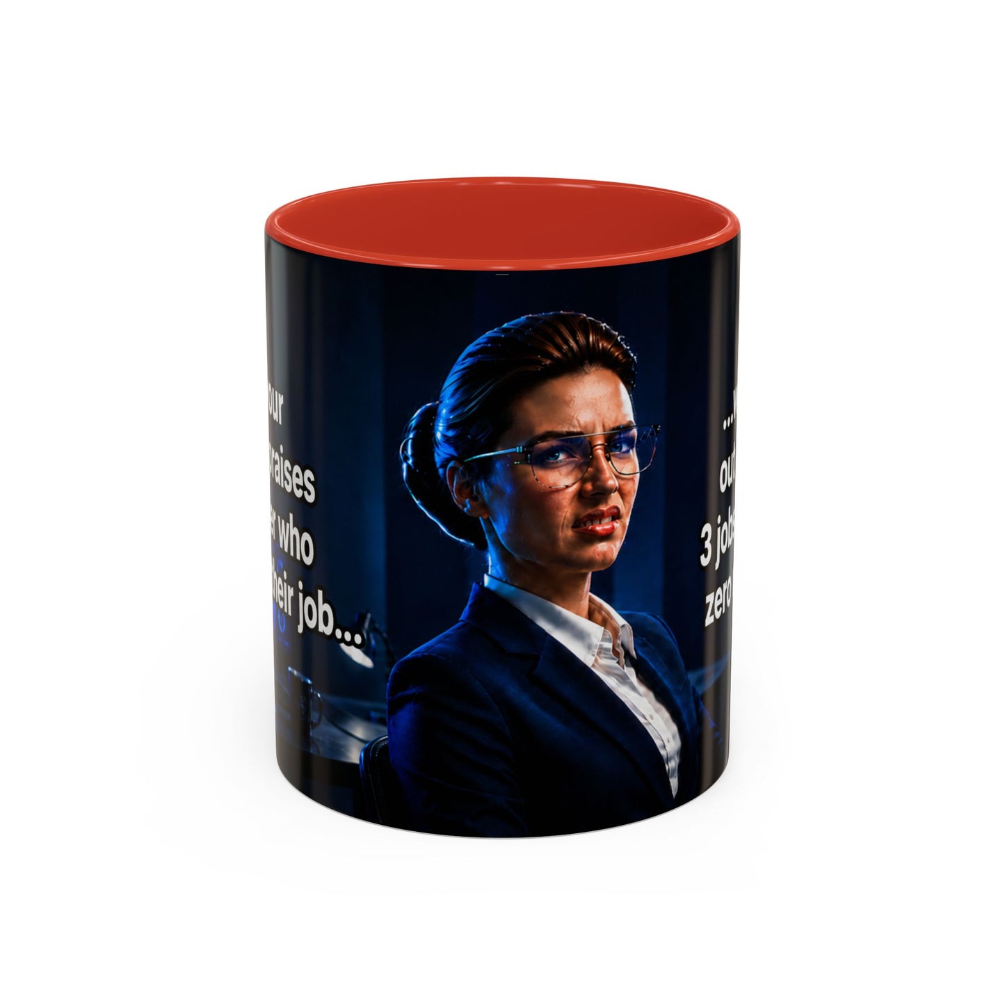 Janet Meme Mug – “Doing 3 Jobs and Getting Zero Recognition” (EUROPEAN FULFILLMENT)