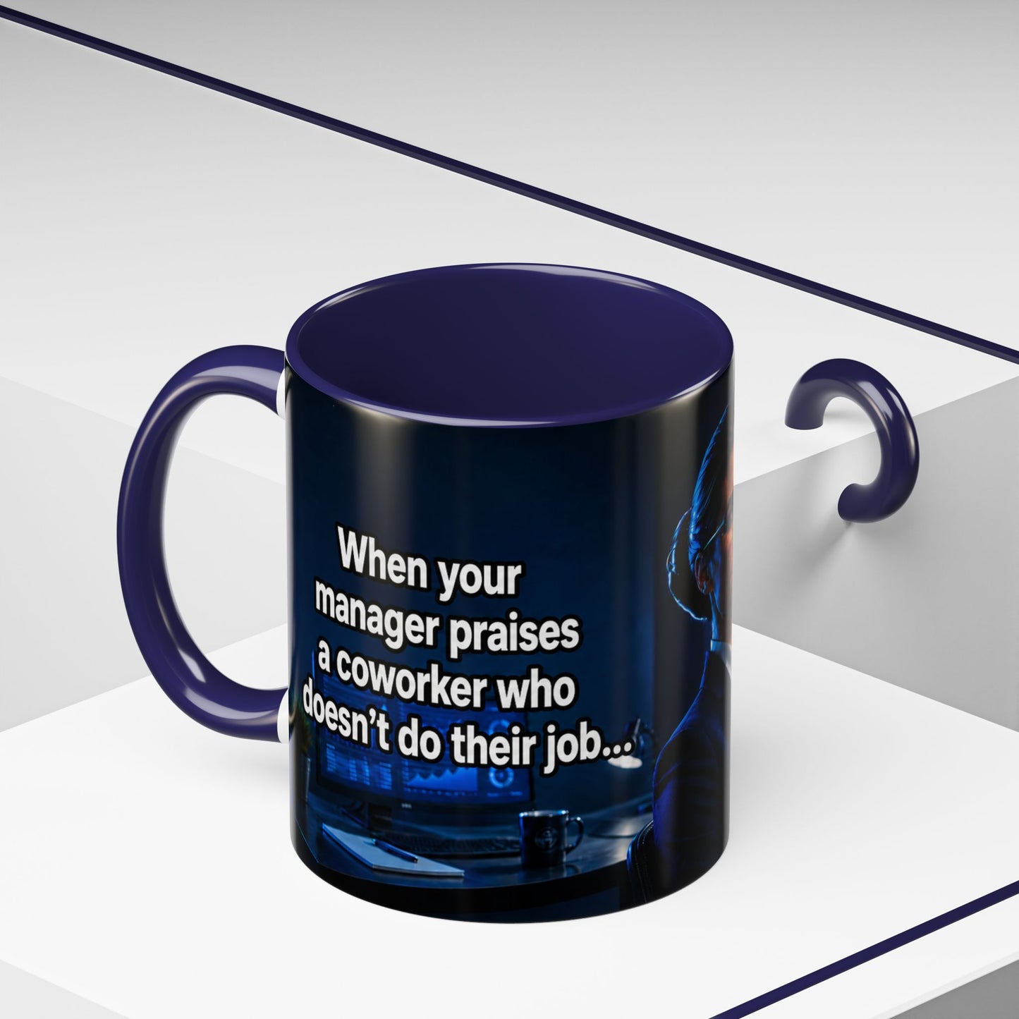Janet Meme Mug – “Doing 3 Jobs and Getting Zero Recognition” (EUROPEAN FULFILLMENT)