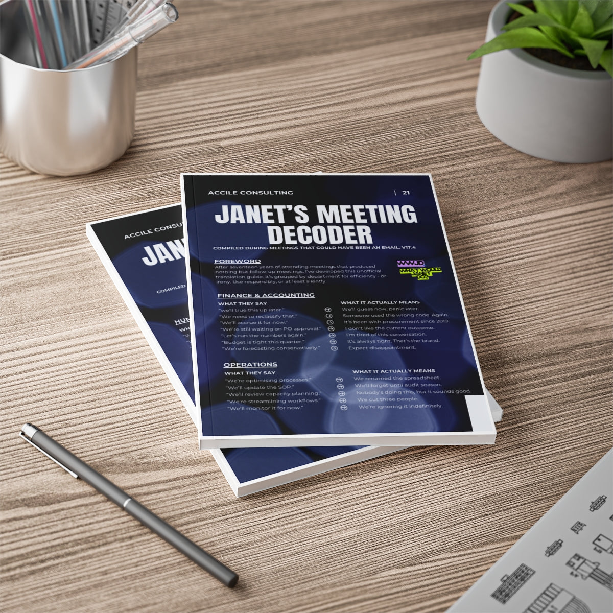 The Janet Self-Assessment Toolkit - Which Janet Type Are You?